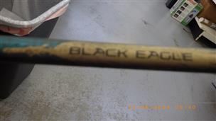 BLACK EAGLE FISHING ROD AND REEL Very Good